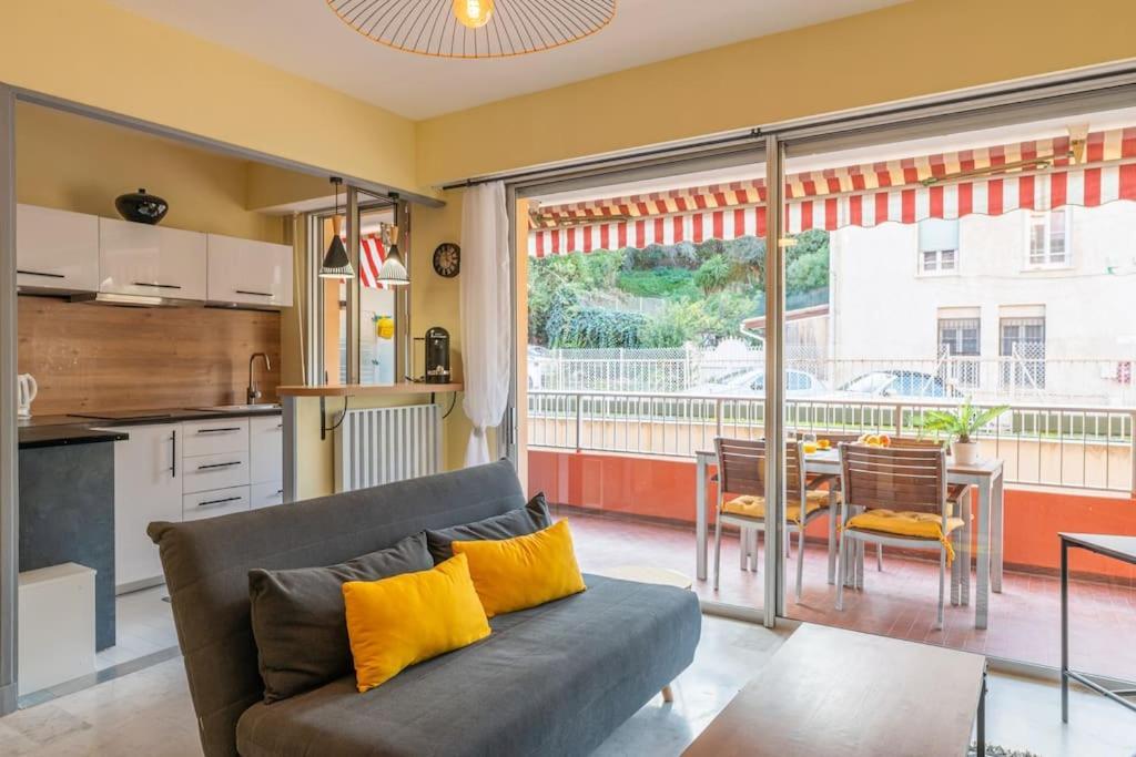Cosy Studio Pres Des Palaces Mentonnais Buitenkant foto